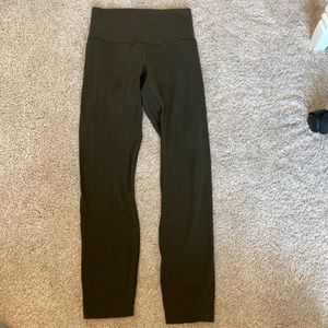 COPY - lululemon align 25” olive green leggings